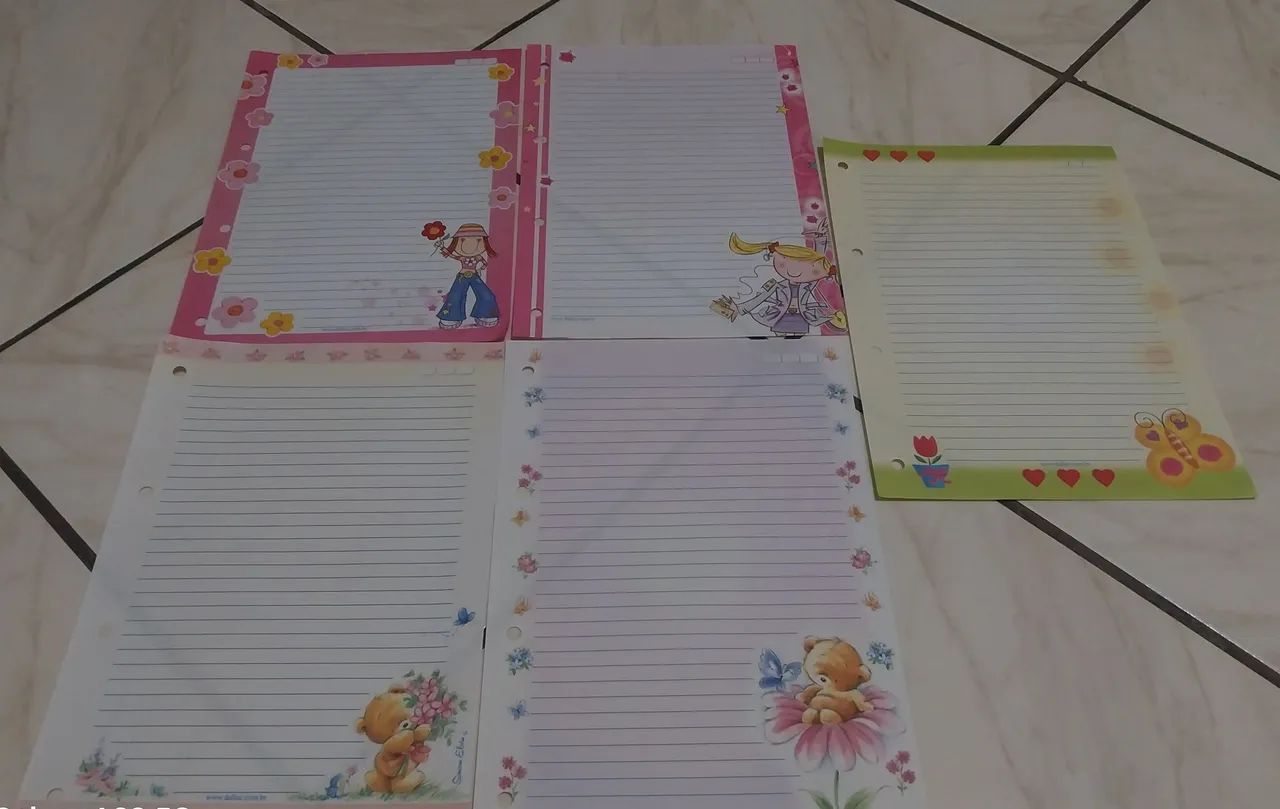 Folhas de fichário  - Foto 2