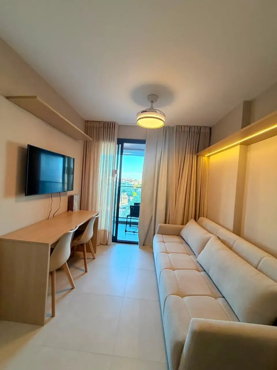 Quarto e Sala para Locação | Beach Class Rio Vermelho - Foto 4