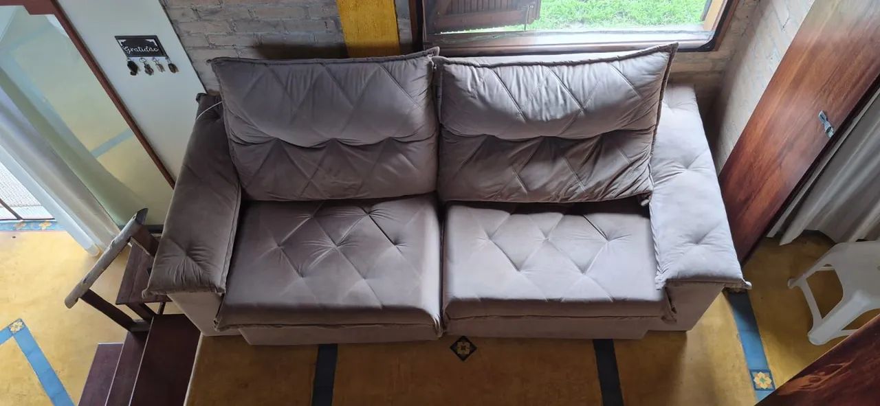 Sofá 2,5 seminovo - Foto 4