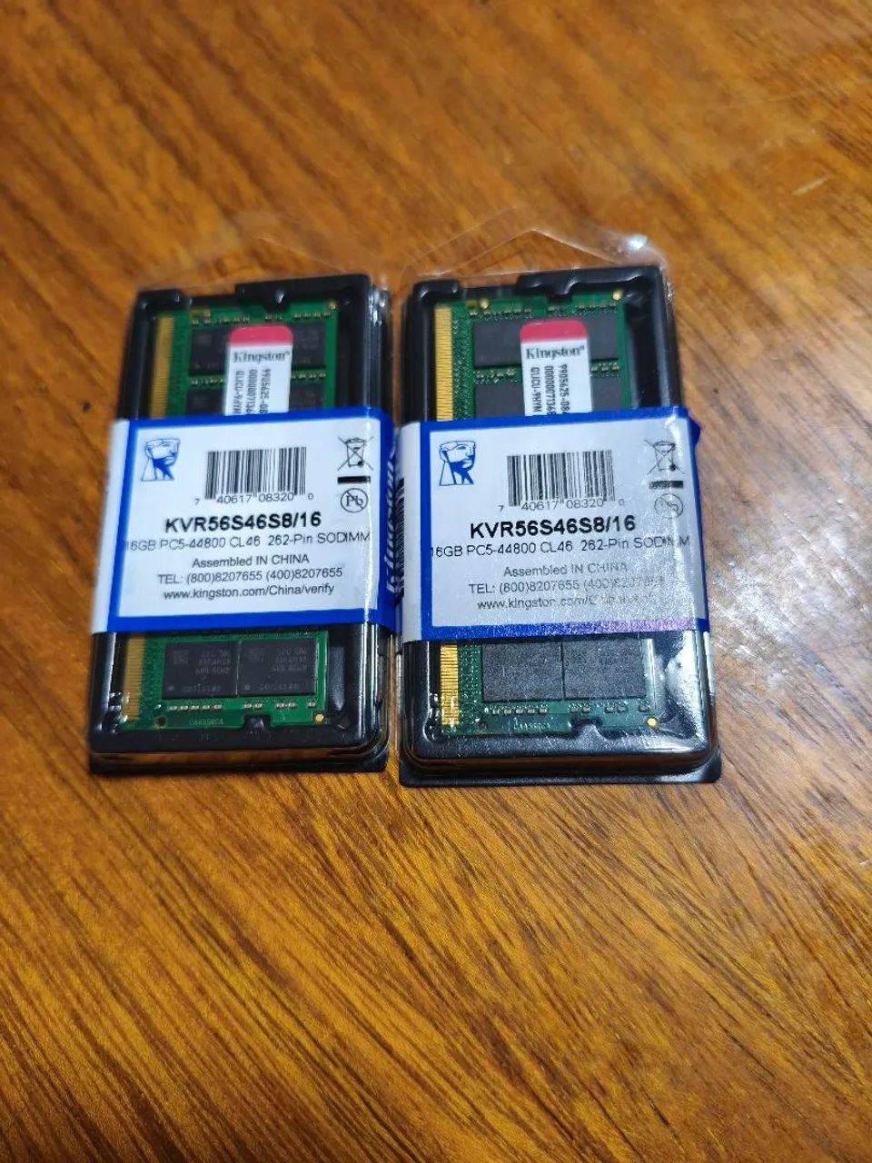 Memória RAM 32GB DDR5 5600Mhz 2x 16GB