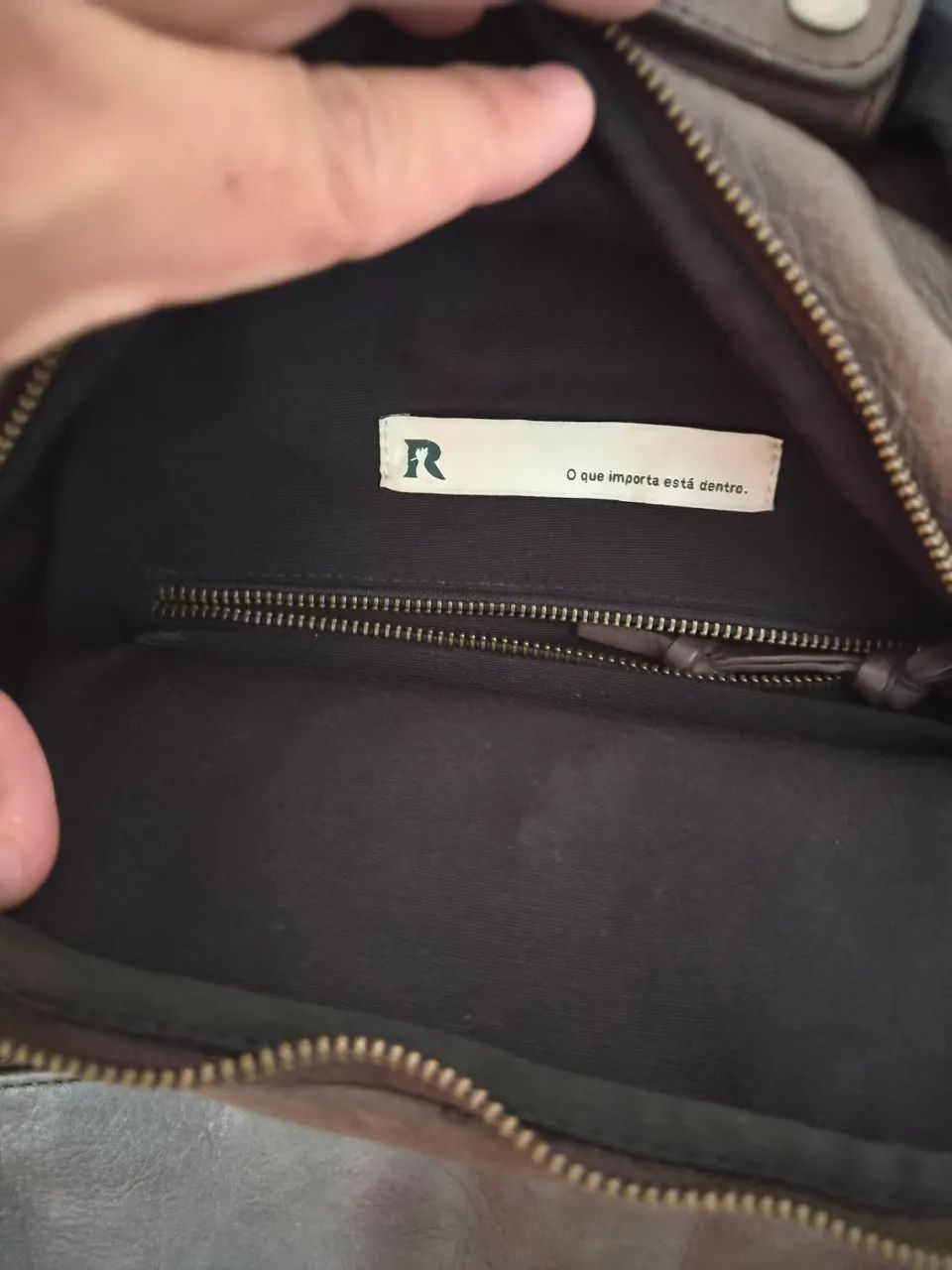 Mochila couro Reserva  - Foto 3