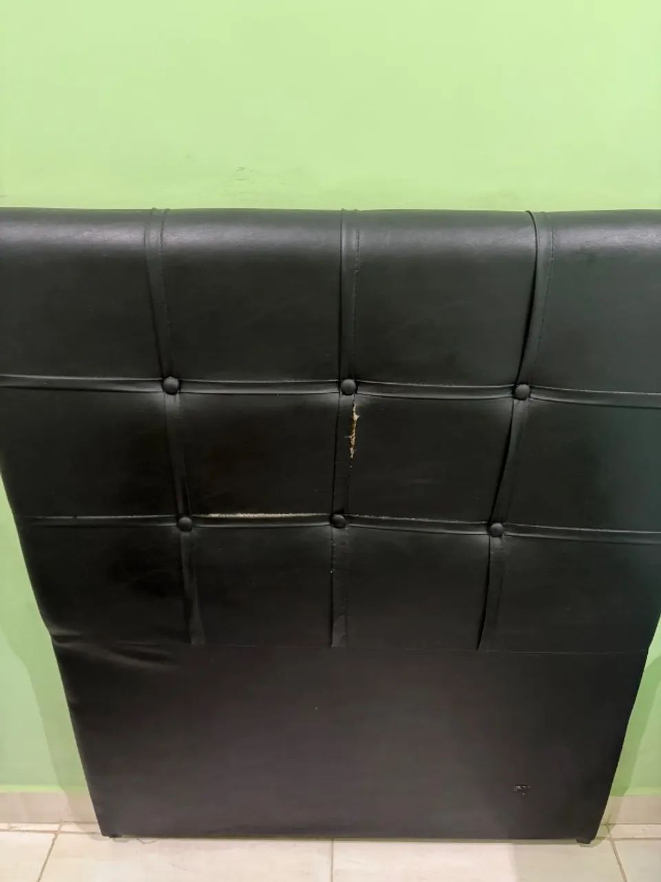 Cama de solteiro + cabeceira 