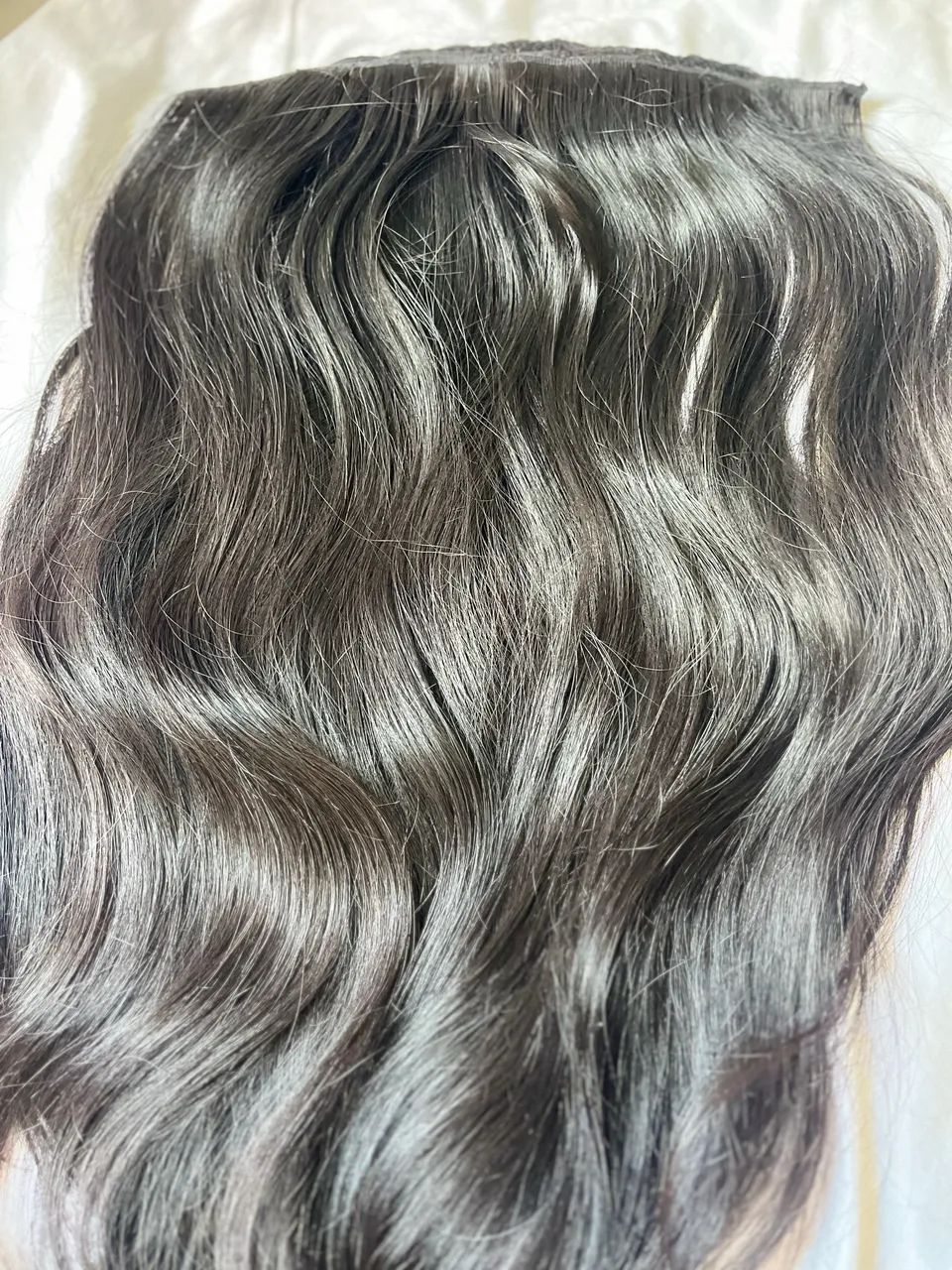 ? APLIQUE / CABELO HUMANO ONDULADO - Foto 2