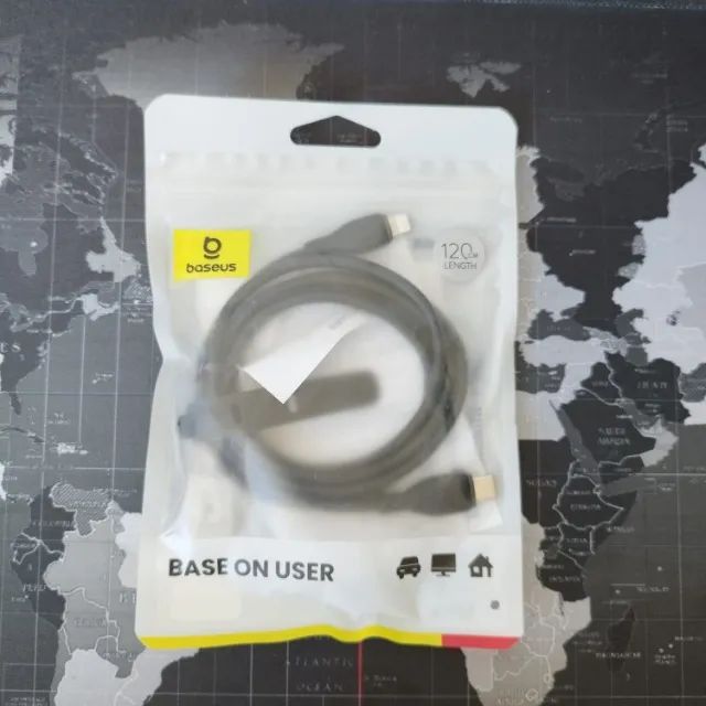 Cabo Premium Baseus USB-C para Lightning 20W para iPhone