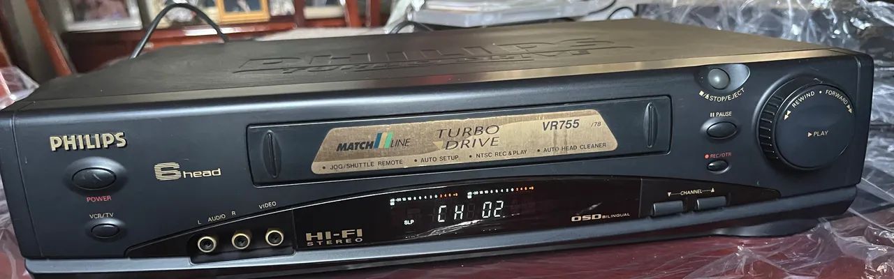 Aparelho VHS Philips