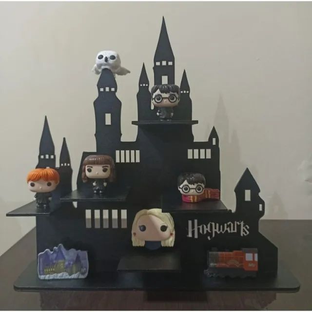 EXPOSITOR CASTELO HARRY POTTER KINDER JOY