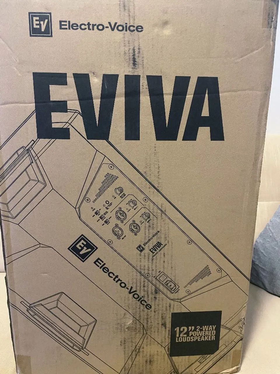 Caixa ativa Electrovoice eviva 12p 