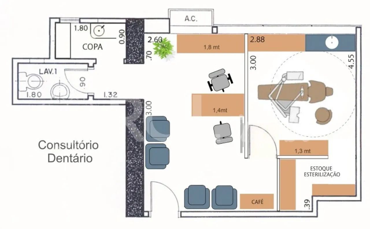 Escritorio/Sala - Santa Cecília - Foto 2