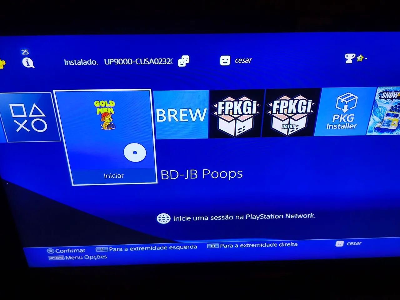 PS4 DESBLOQUEADO  - Foto 2