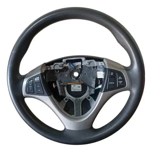 Volante Direção Hyundai I30 2009 A 2012 Preto - Foto 3