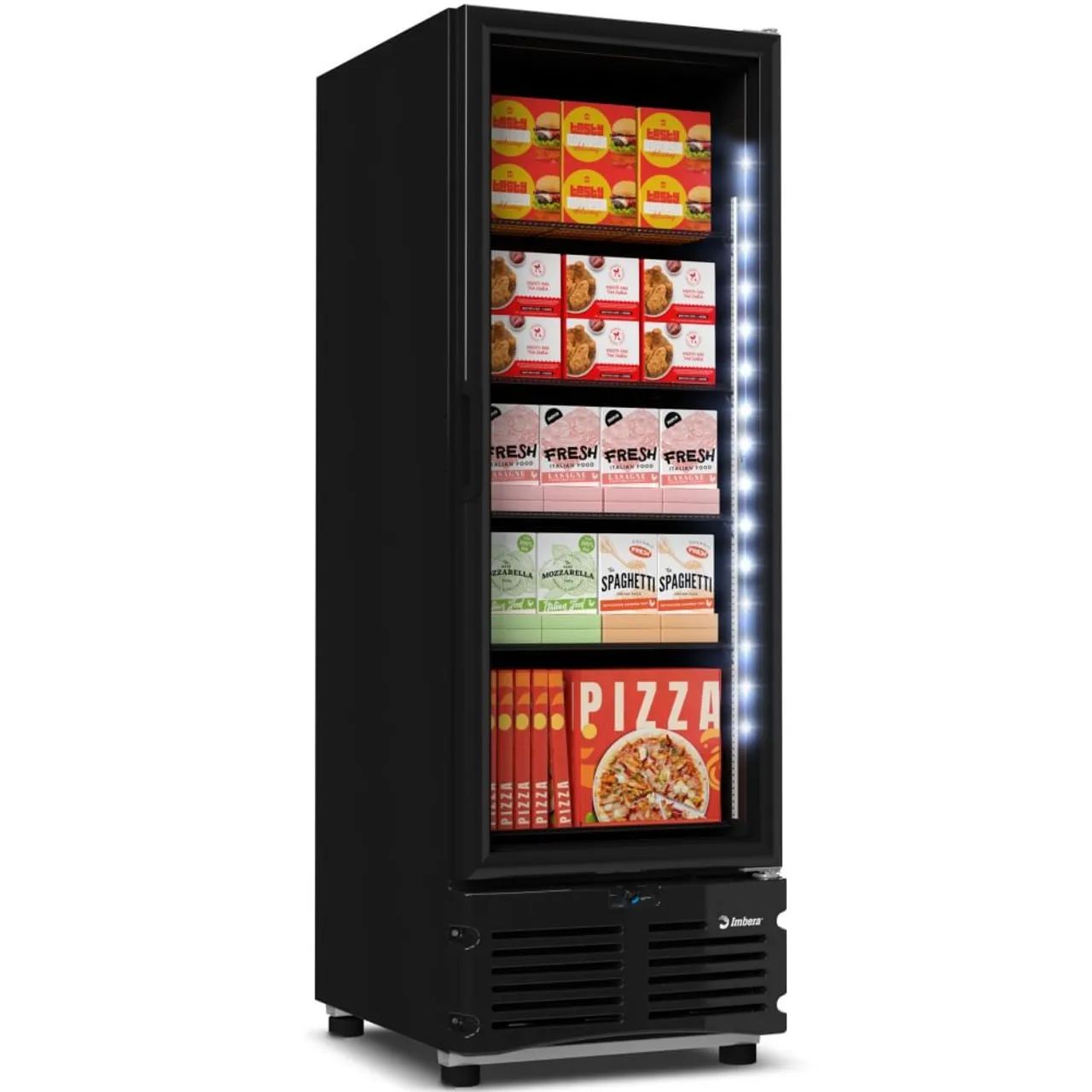Ac freezer 569lts Imbera preto 