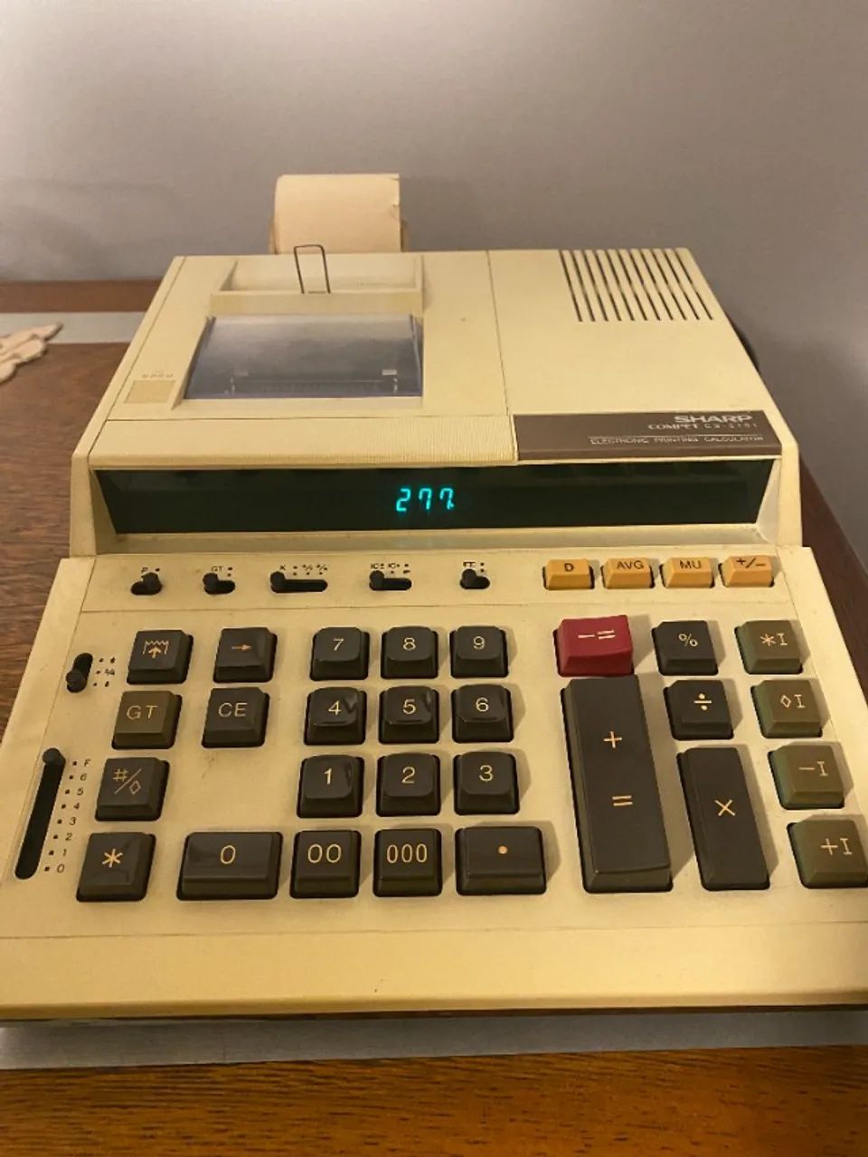 Calculadora elétrica Sharp Compet CS-2181 - Foto 2