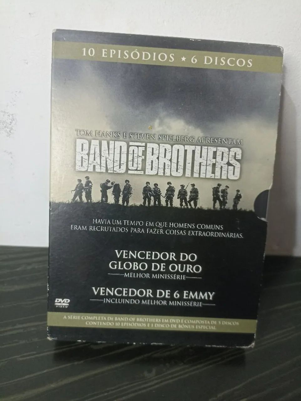 DVD box filme Band of Brothers irmãos de guerra - CDs, DVDs etc