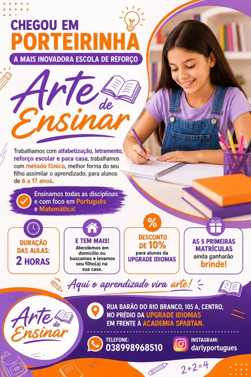 Reforço escolar 