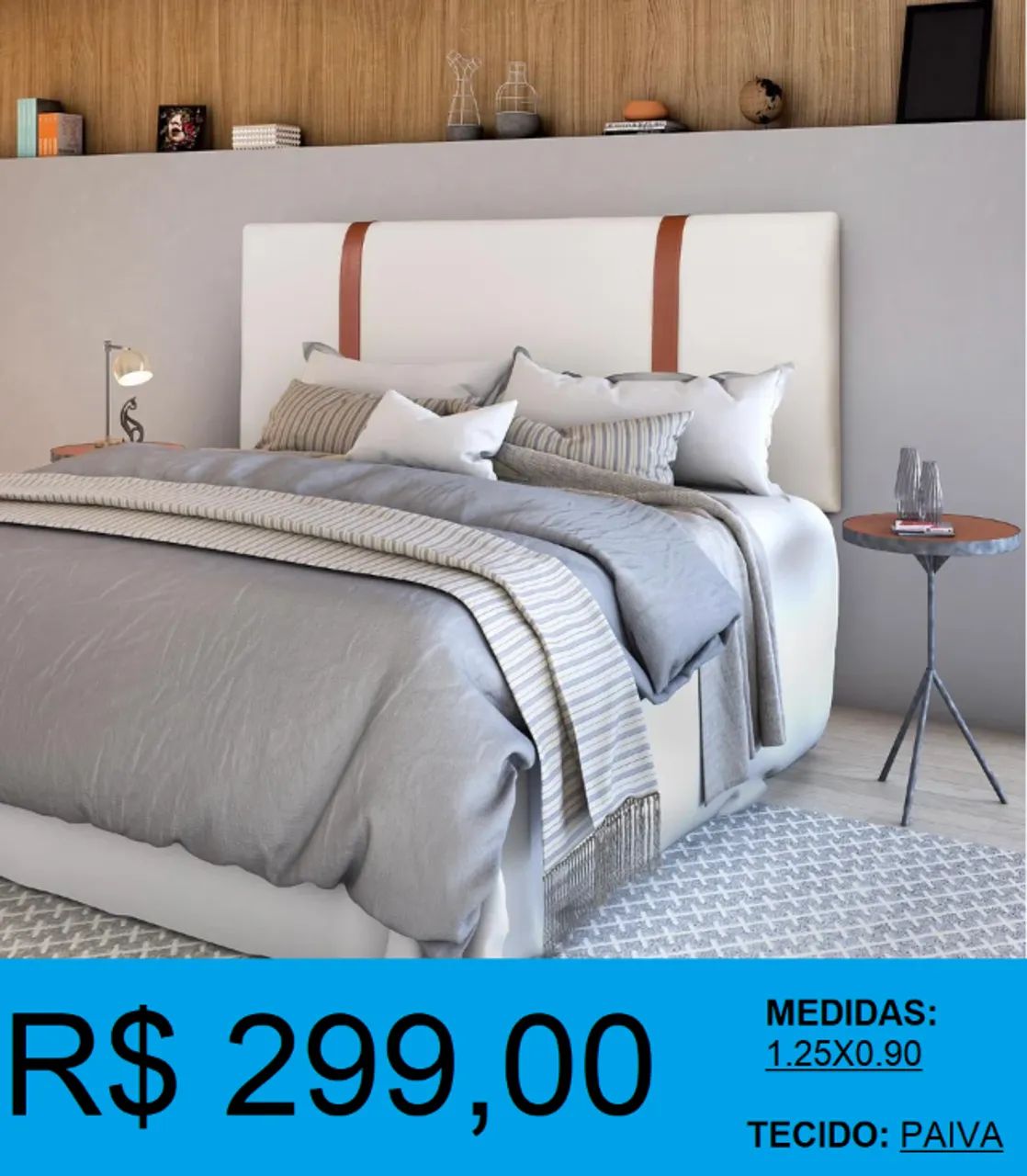 CABECEIRA SOLTEIRO = PRONTA ENTREGA