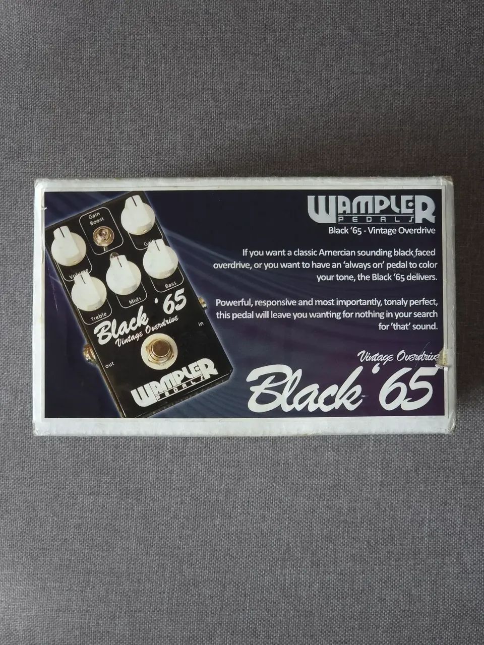 Pedal Wampler Black '65 - Foto 5