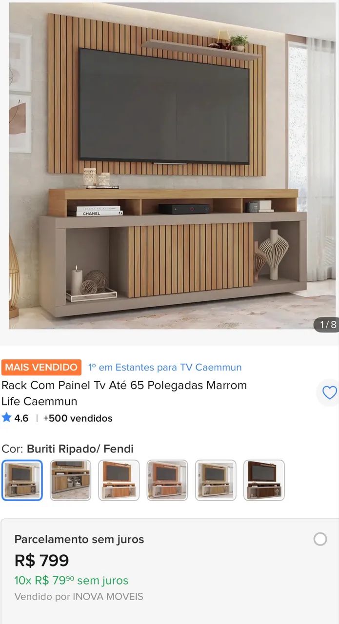 Rack com painel  - Foto 2