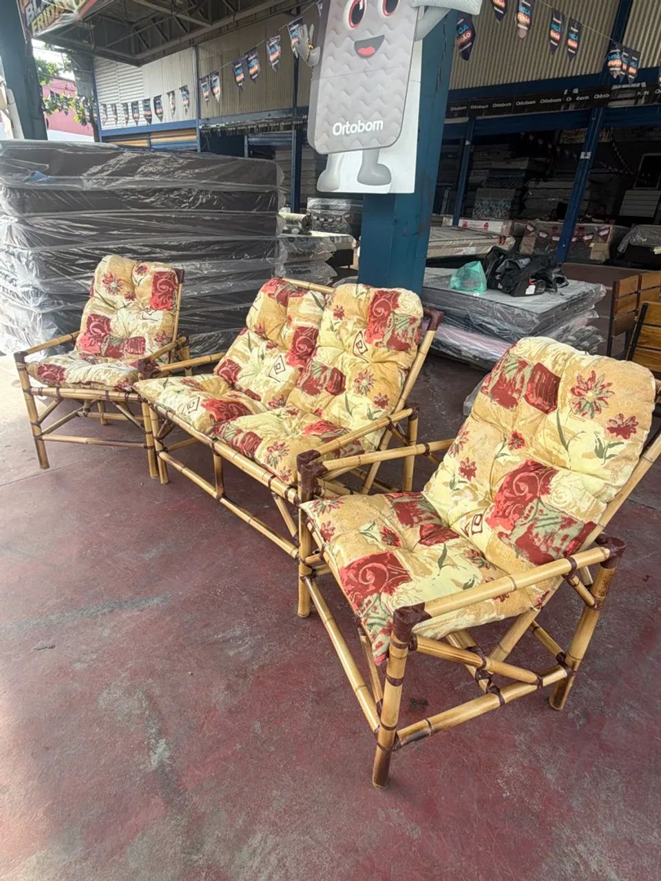 Poltronas de bambu  - Foto 3