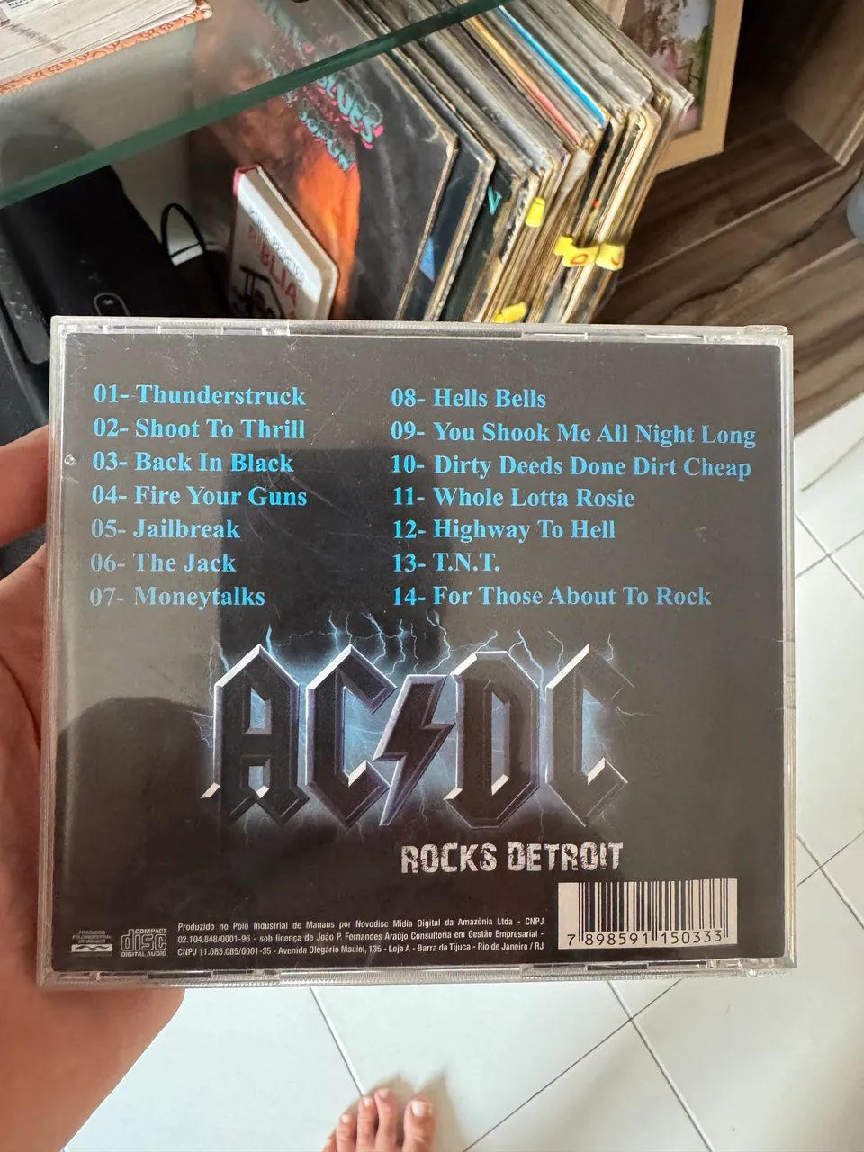 CD Jimi Hendrix e AC DC - Foto 3