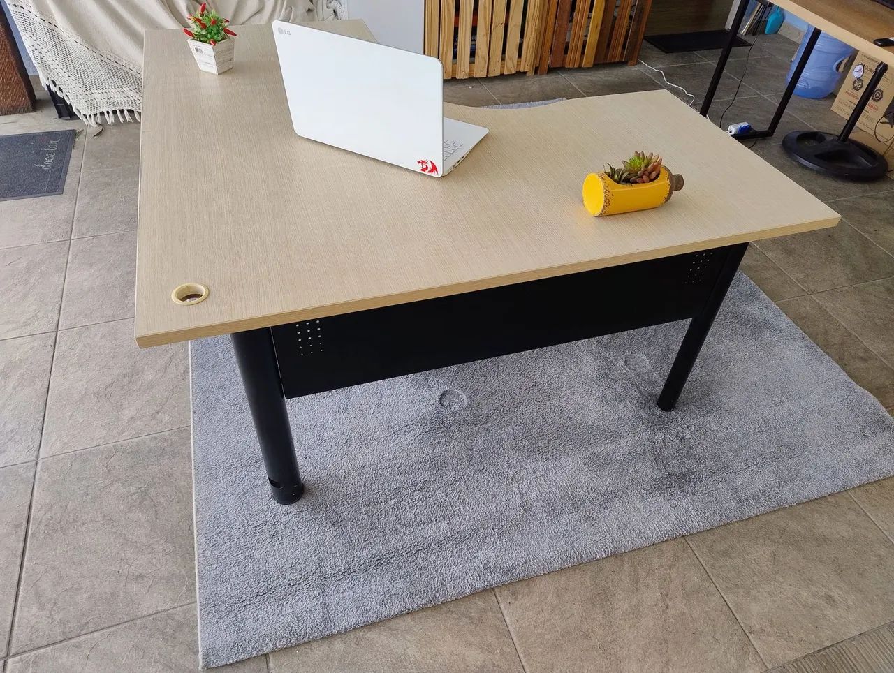 Mesa escritório L - Foto 3