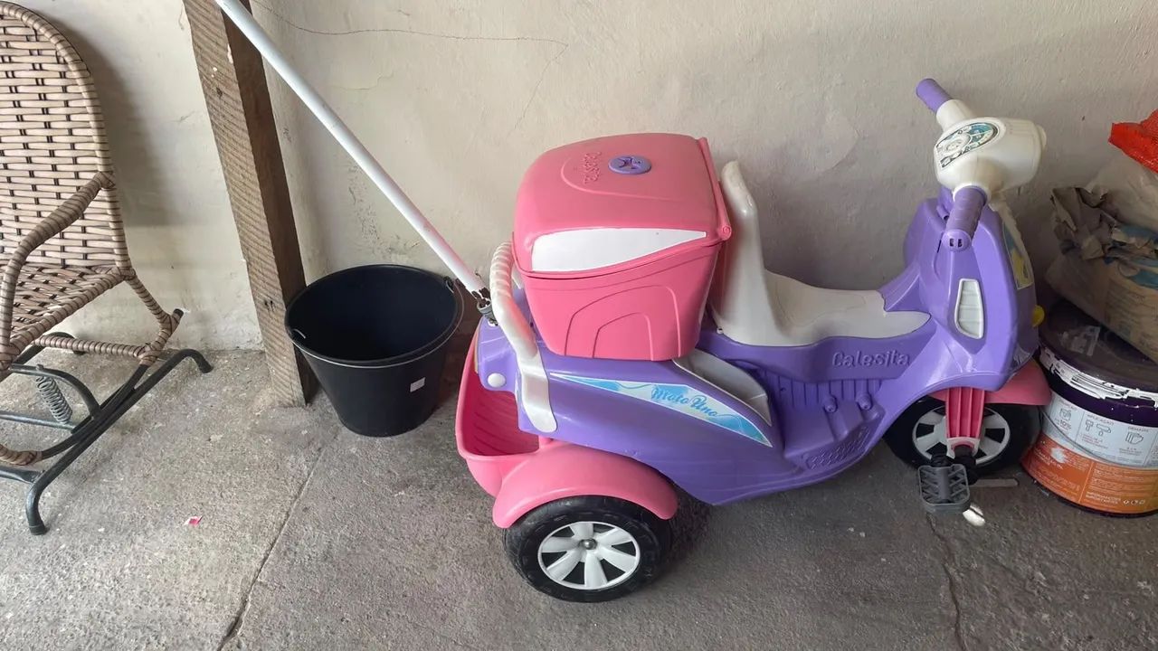 Bicicleta Infantil e carrinho de passeio - Foto 4