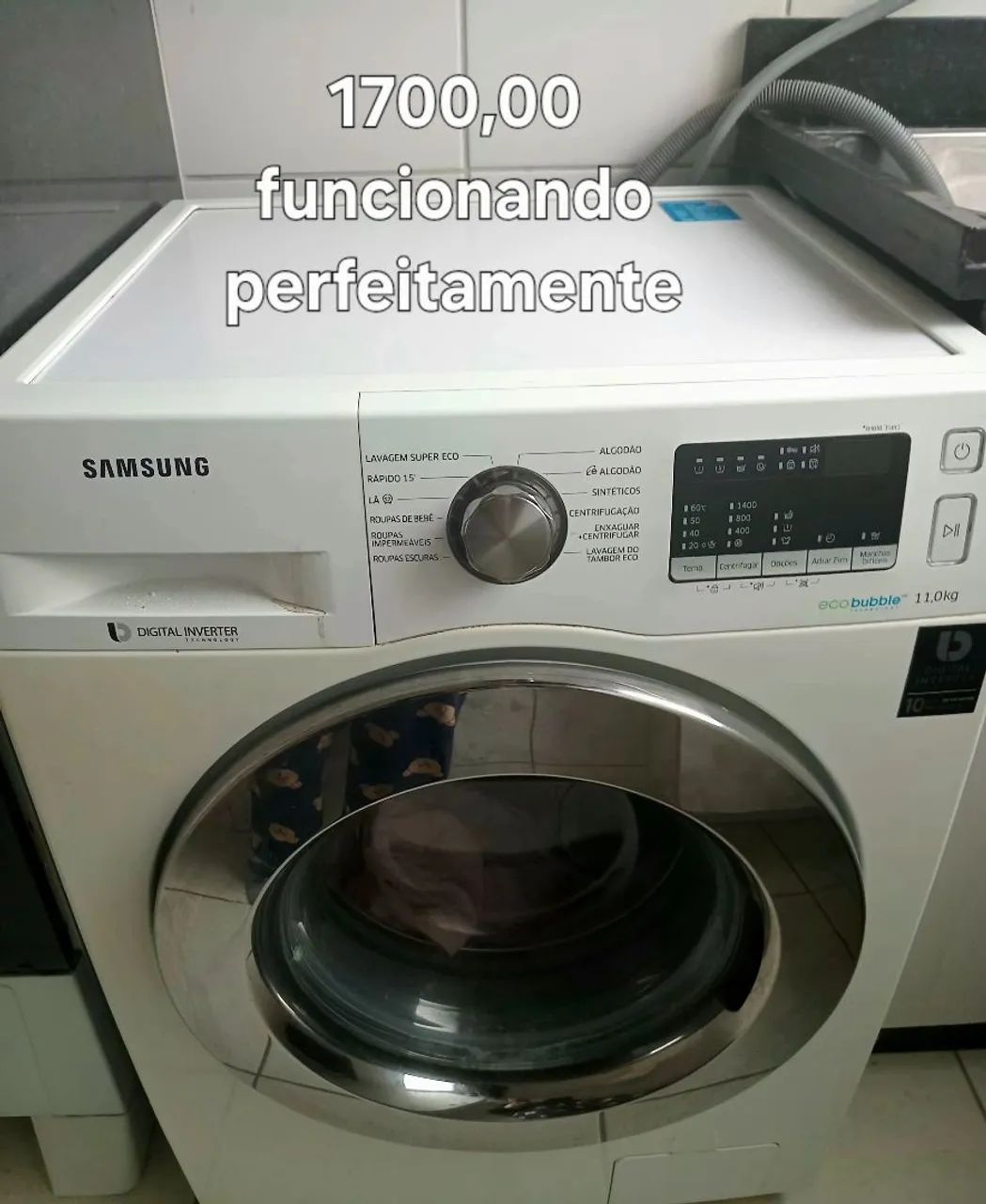 Máquina de lavar sansung 