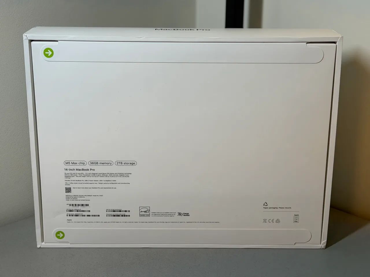 MacBook Pro 14? M5 Max 36GB 2TB SSD - Novo / Lacrado - Aceito troca - Foto 2