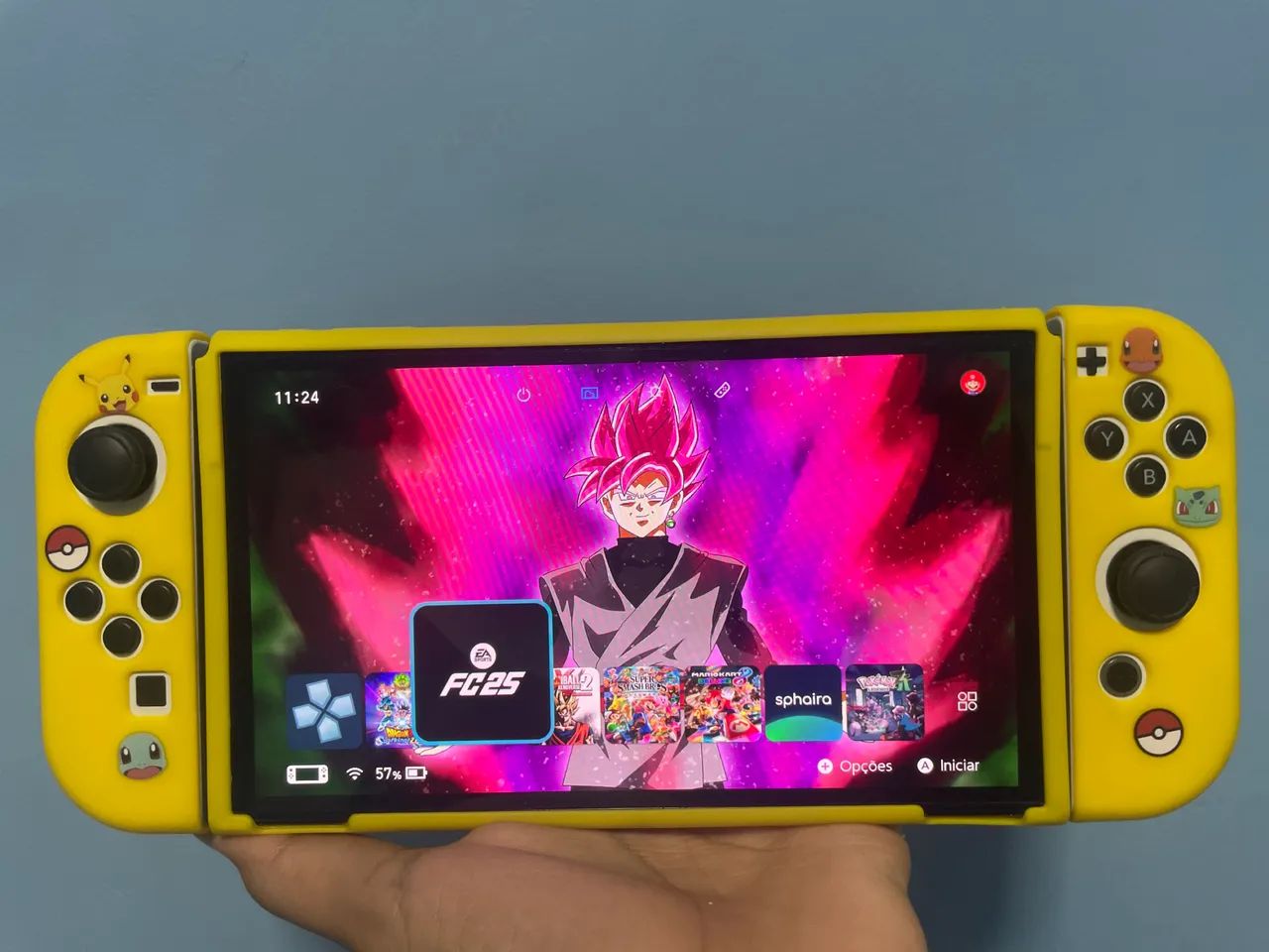 Nitendo Switch Oled - Desbloqueado e com Android 