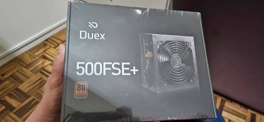 FONTE ATX DUEX 500FSE+ 80 Plus (Nova, na caixa)