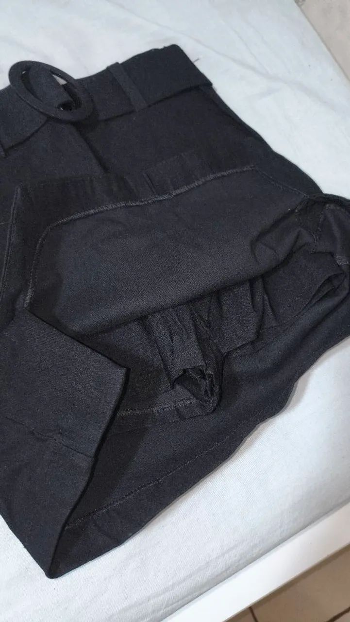 Short-saia preta P - Foto 4