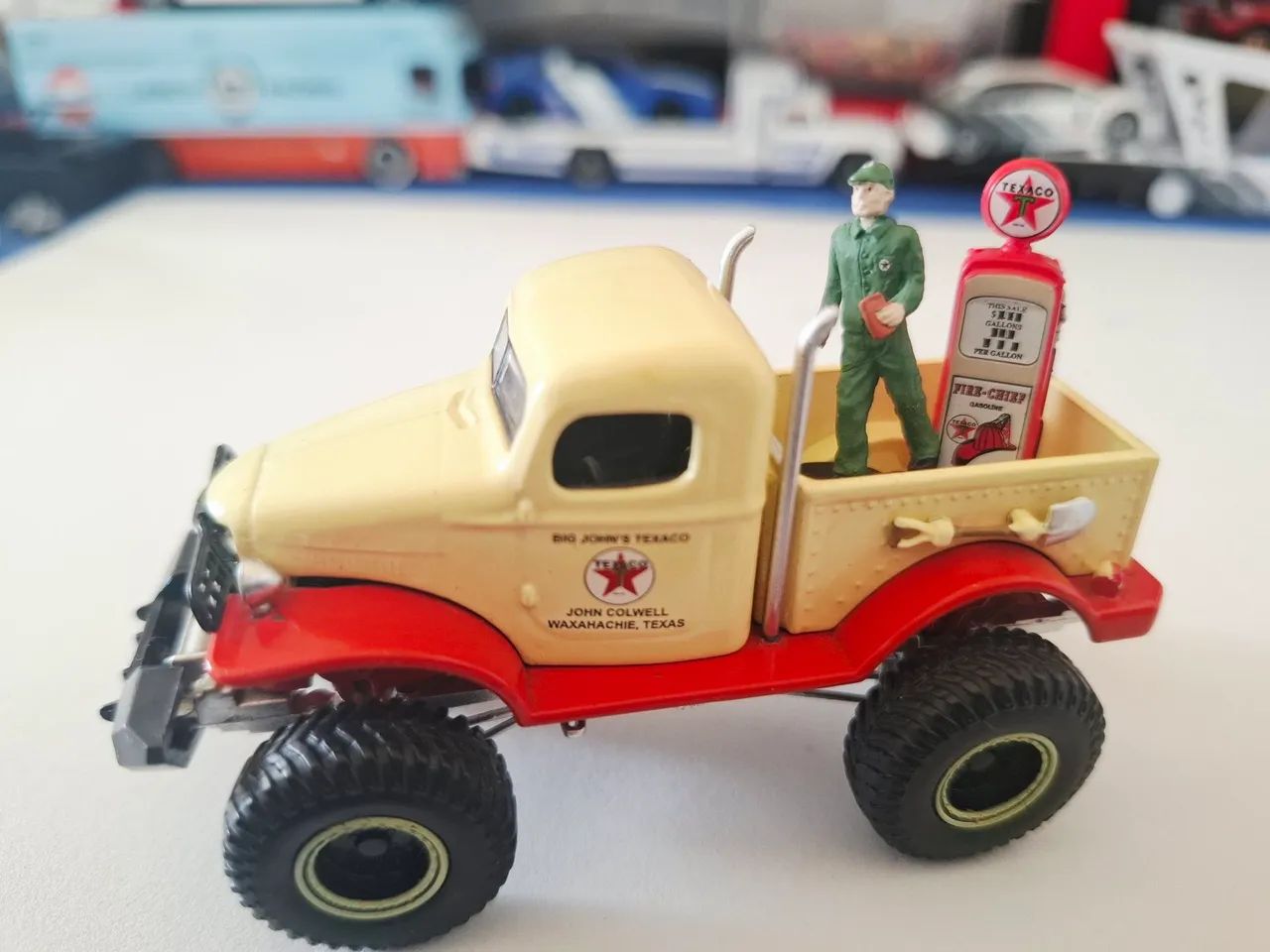 Miniatura 1:64 Dodge Ton 4x4 Militar- Raridade!!! - Foto 3