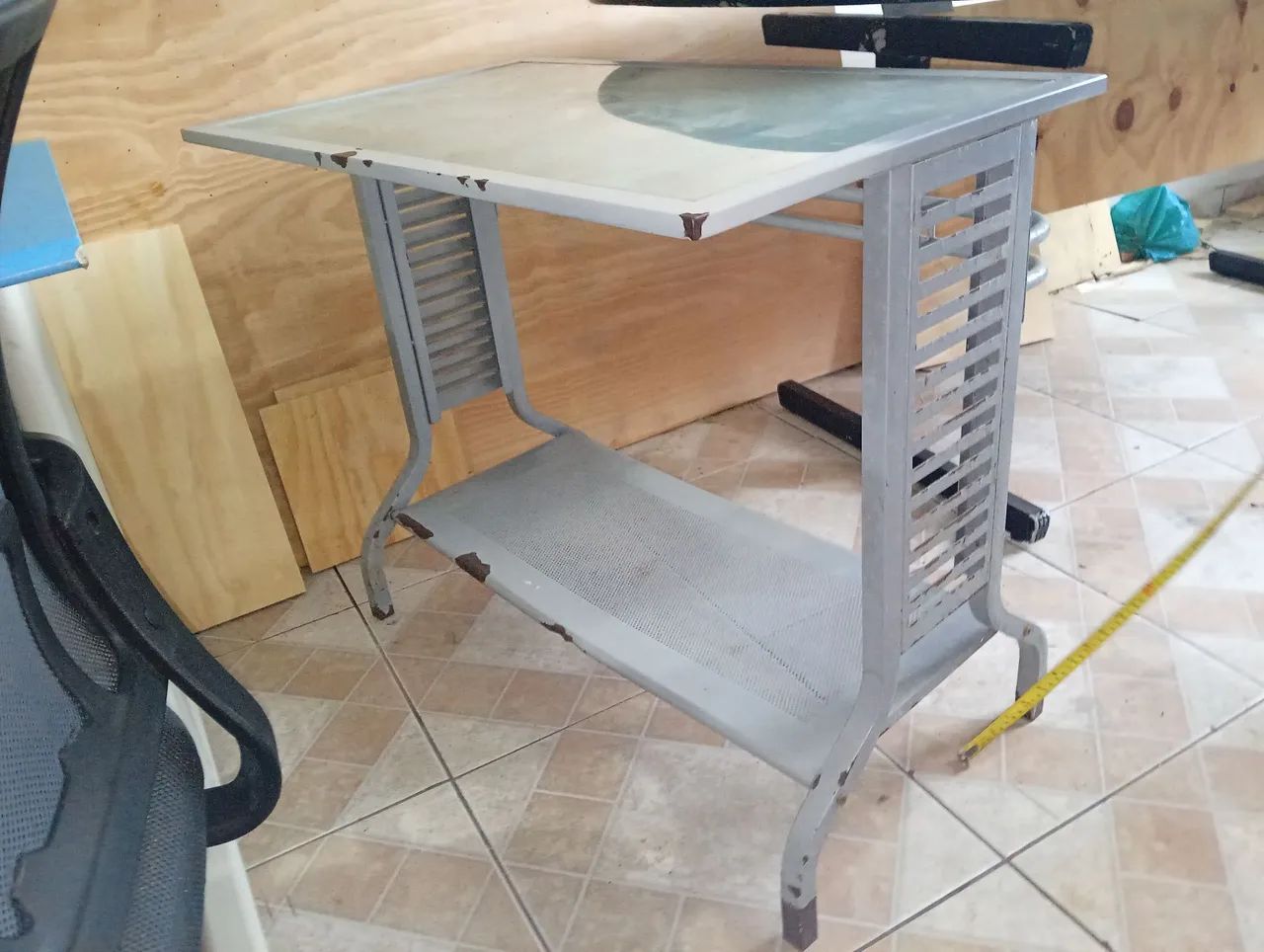 Rack de vidro