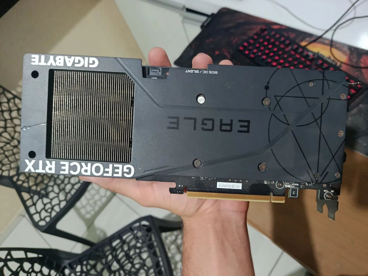 Rtx 4060 ti 8gb triple fan OC GIGABYTE - Foto 2