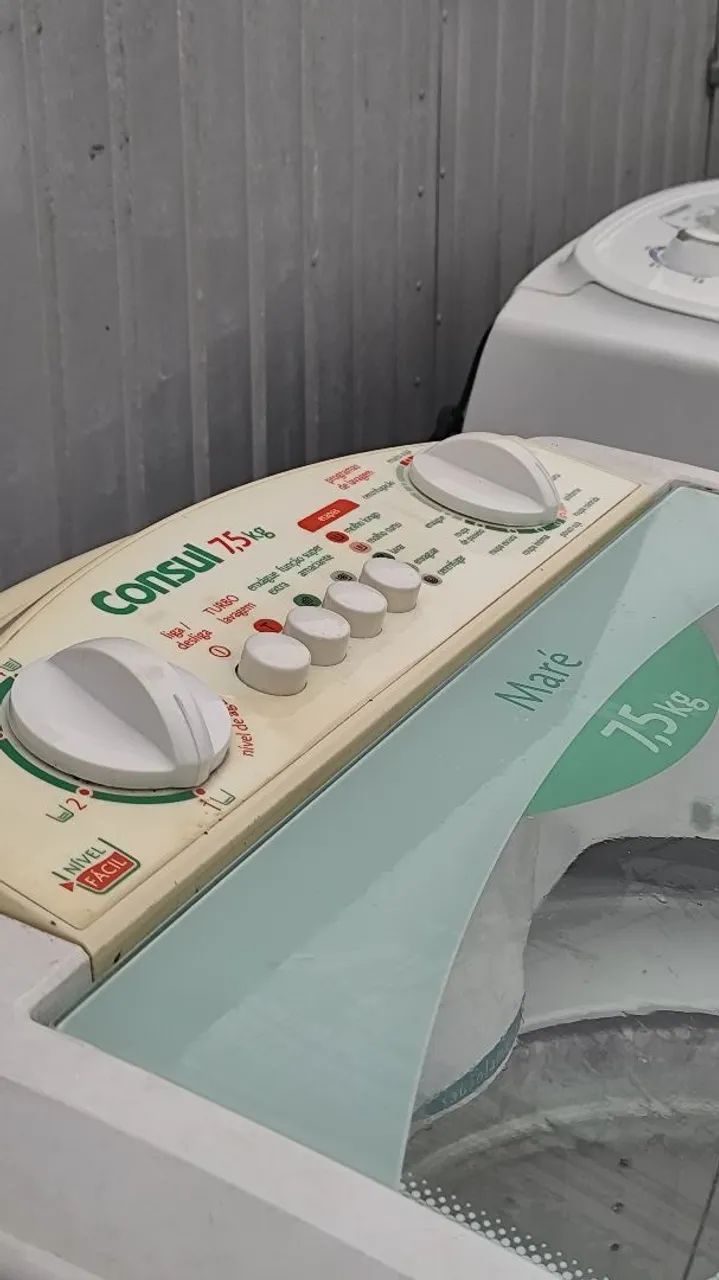 Máquina de lavar roupa Consul 7,5 kg com maré - Foto 2