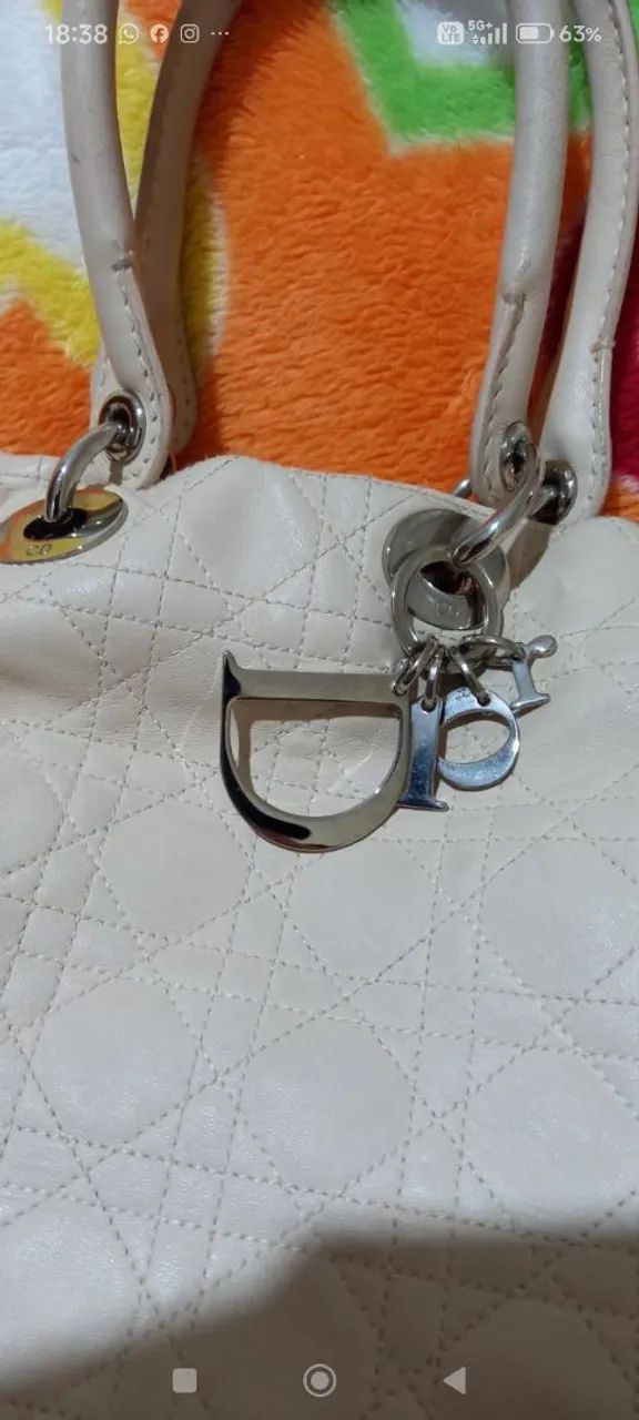 Bolsa Dior Original - Linda e Conservada - Foto 2