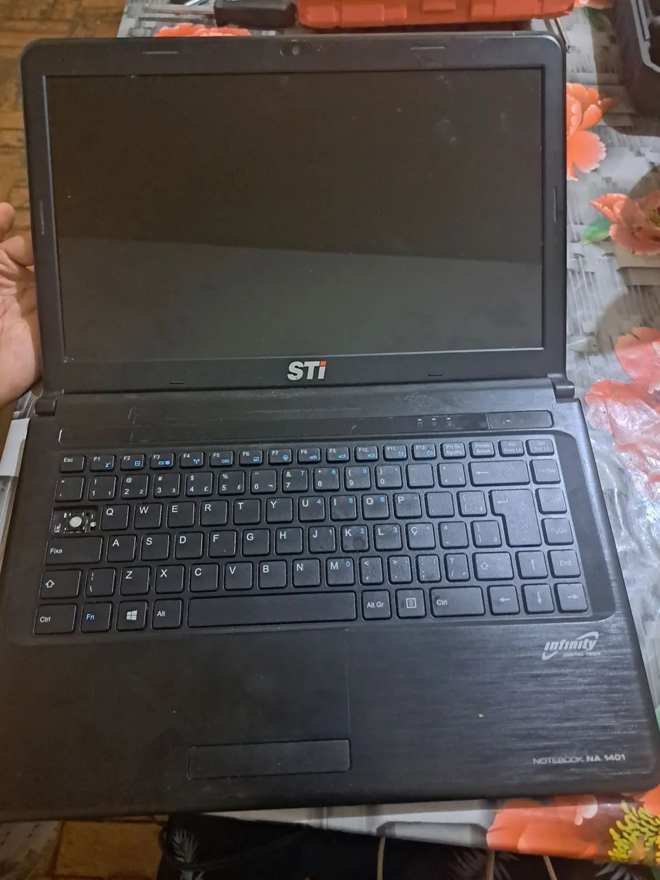 Carcaça Completa Com Tela E Teclado Notebook Semp Toshiba STi NA 1401 - Foto 5