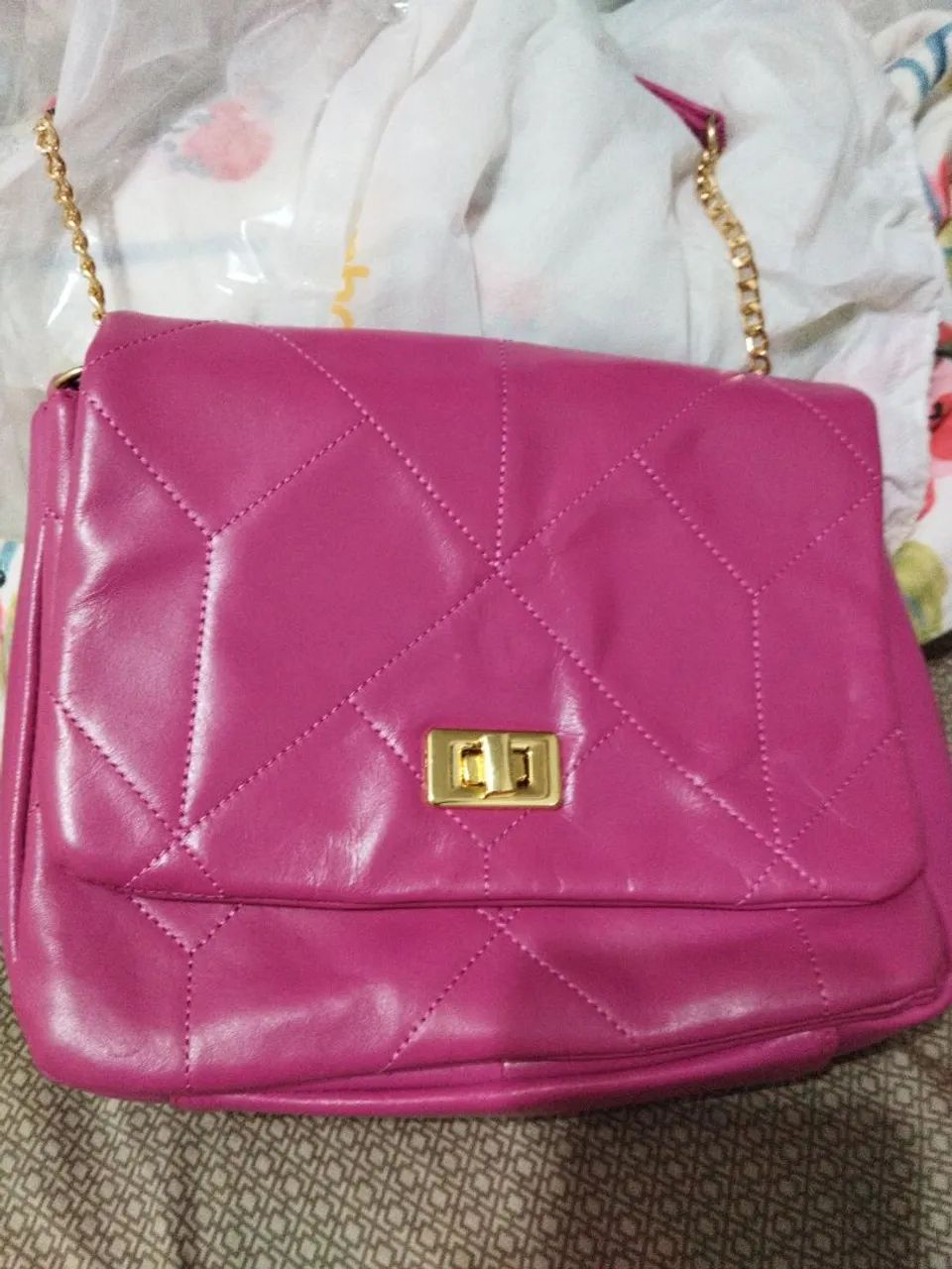 Bolsa couro Sonho dos pés 