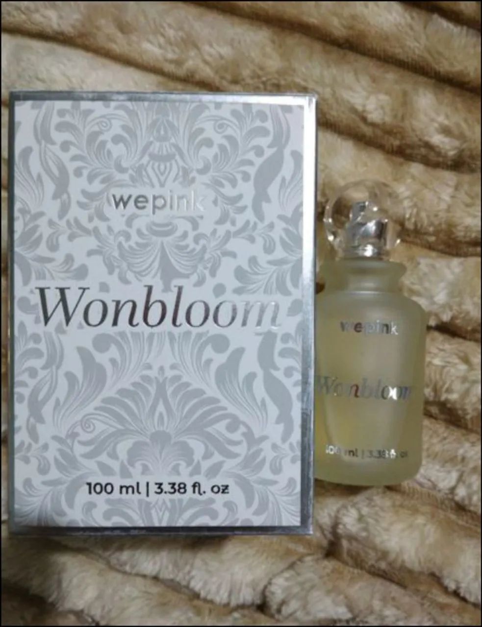 Perfume WonBloom 100ml Wepink novo.