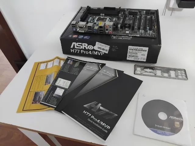 Placa-Mãe AsRock H77 Pro4/MVP - Peças de Hardware - São Lourenço