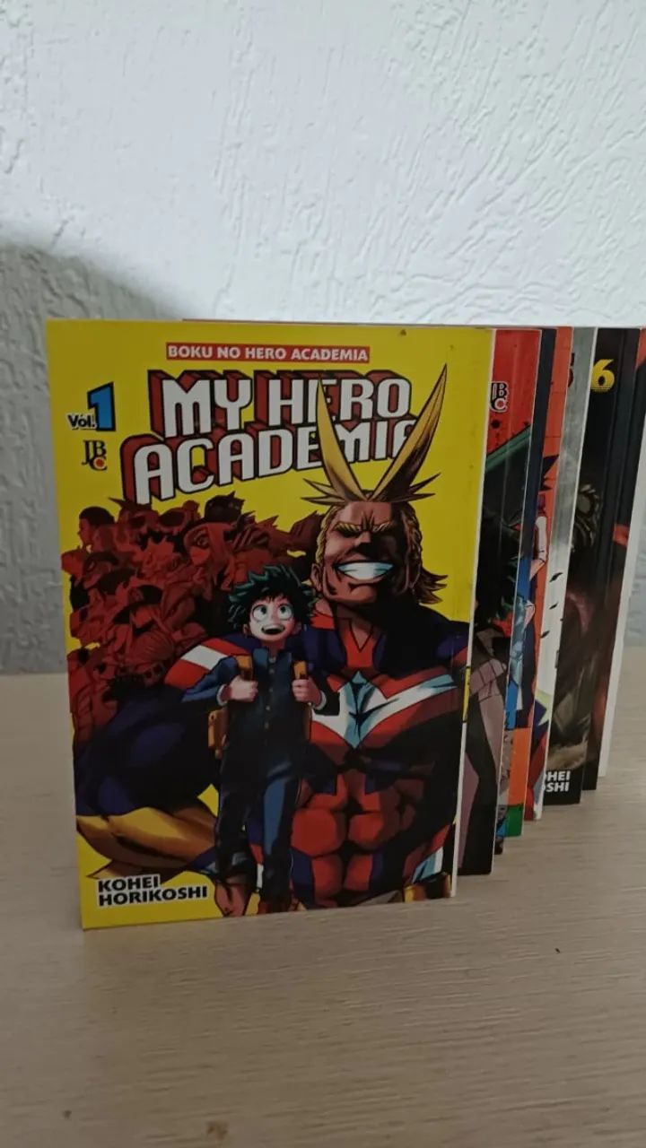Manga My Hero Academia 1 ao 8 JBC