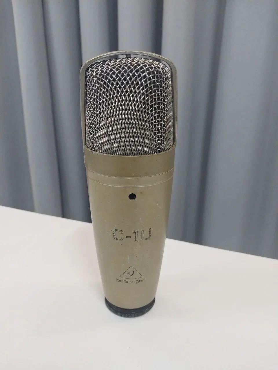 Microfone condensador Behringer C-1U USB DIRETO NO PC