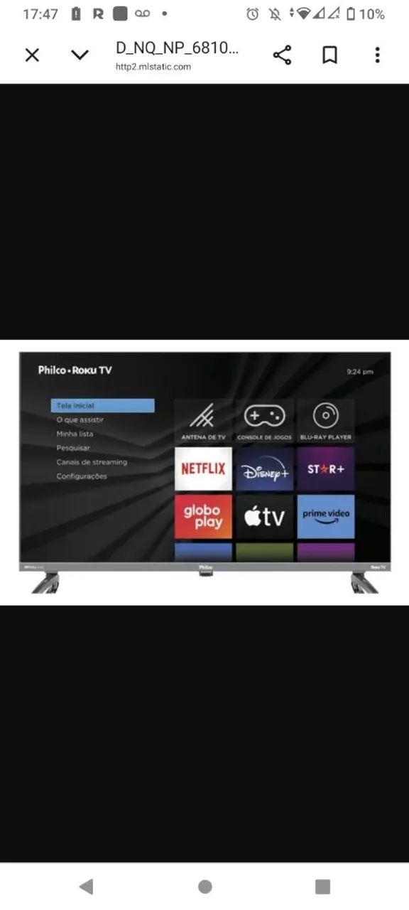 Venda se uma Tv Philco smartv 32 polegadas semi nova  - Foto 4
