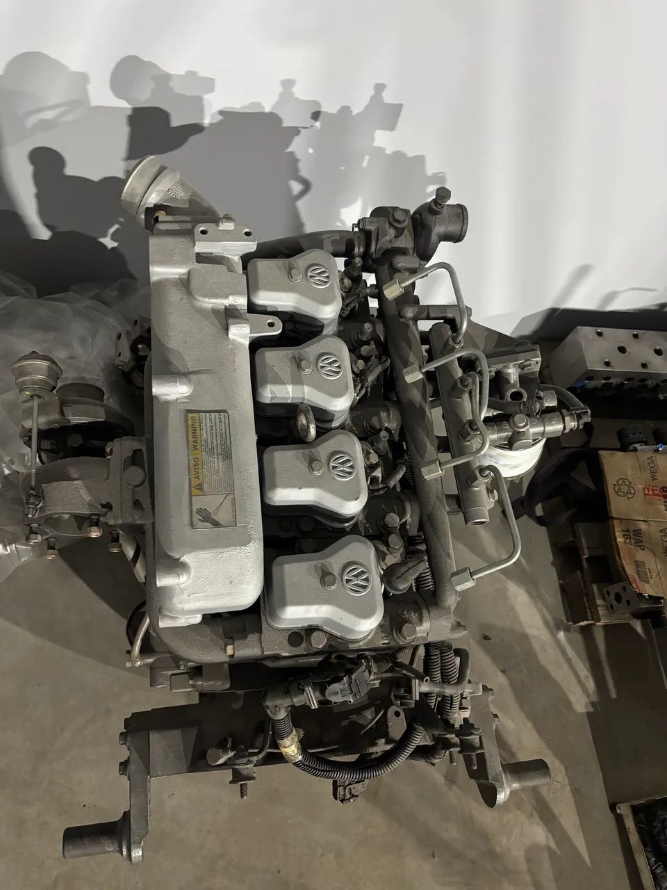 Motor MWM X 12 eletrônico 4cc
