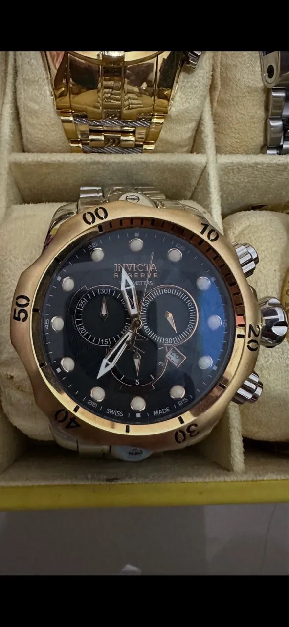 Relógios Invicta originais Swiss made troco troca  - Foto 4