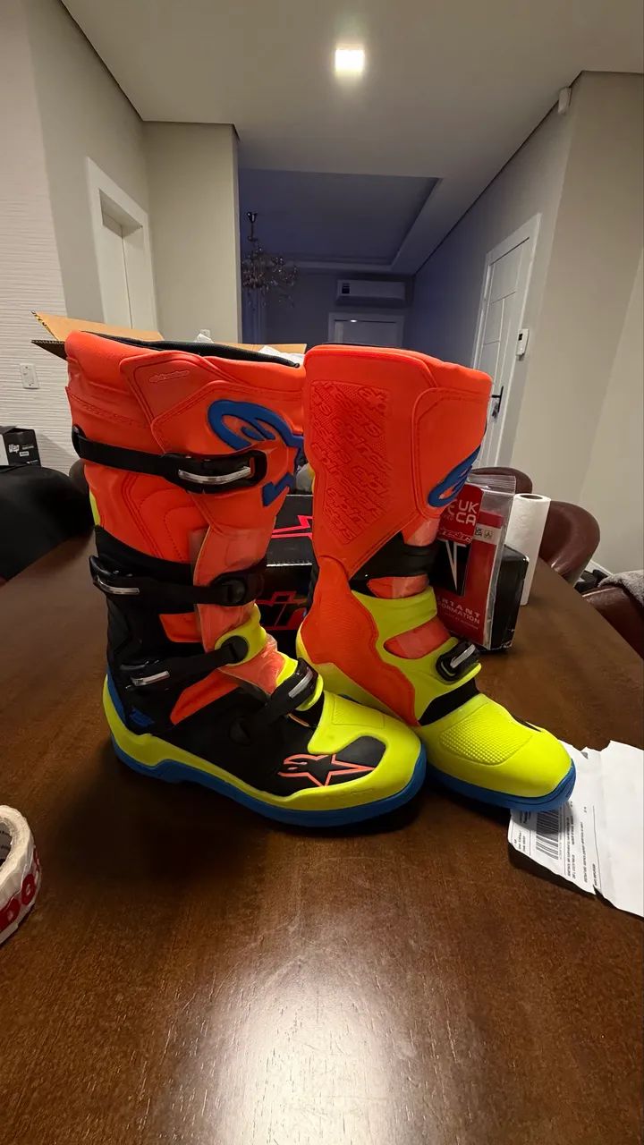 ? BOTA ALPINESTARS TECH 5 - NOVA, SEM USO - Foto 3