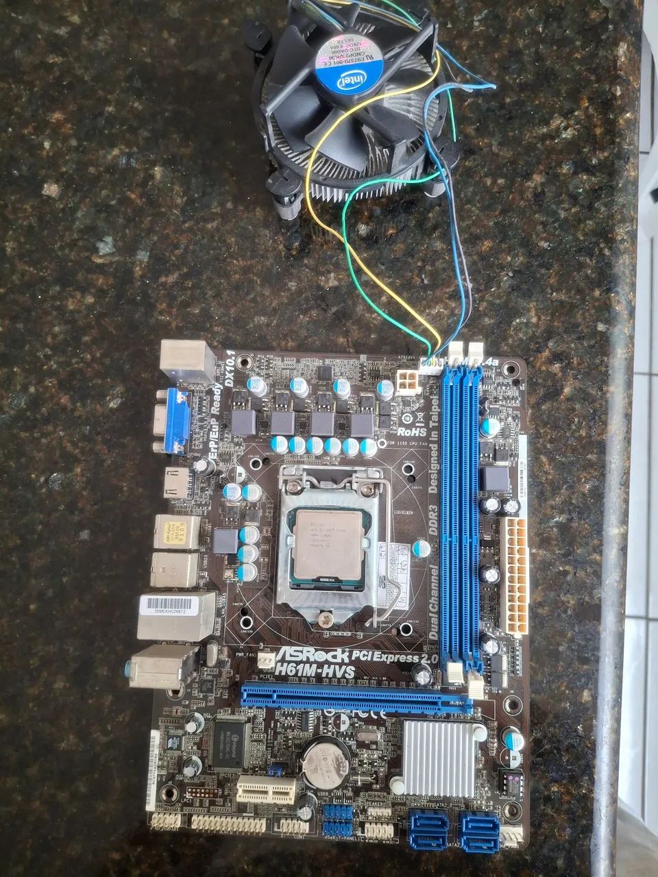 Placa mãe DDR3 com processador intel core i3 - Foto 3