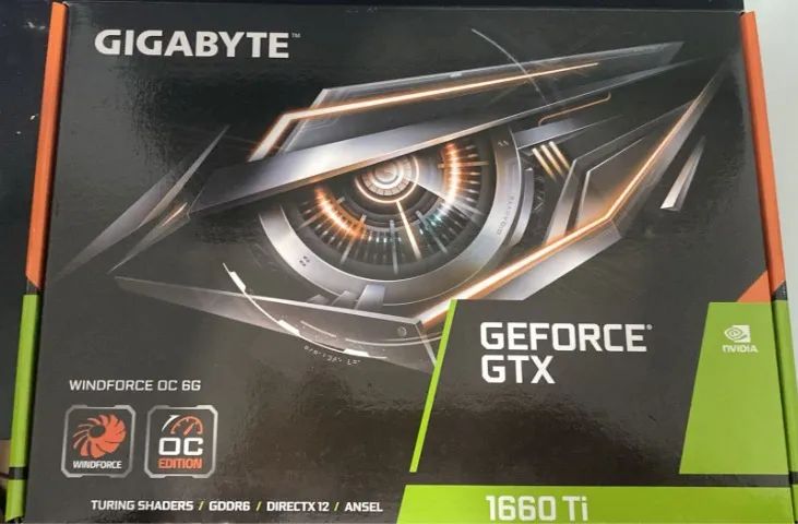 PLACA DE VÍDEO GEFORCE GTX 1660 TI 6GB (USADA)