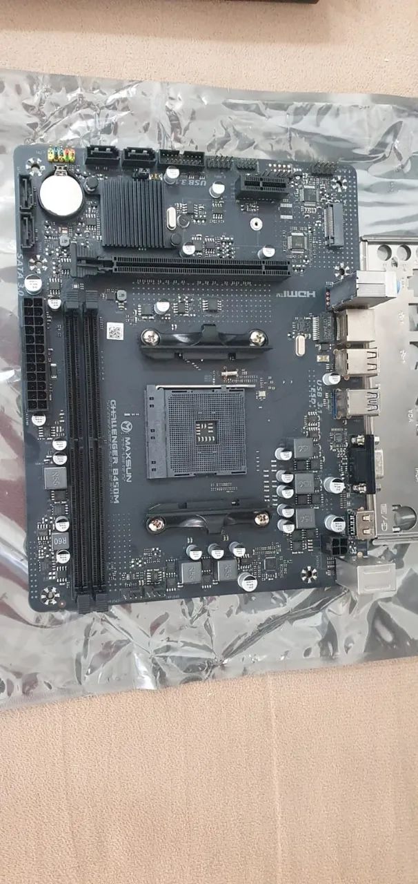 Placa Mãe MAXSUN B450M MS-Challenger, Chipset B450, AMD AM4 - Foto 4