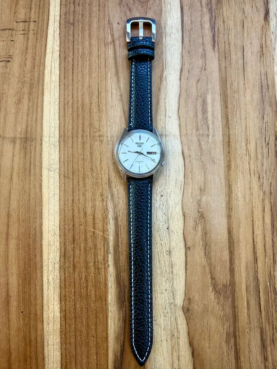 Relógio Seiko 5 White Dial * - 1980 - Foto 4