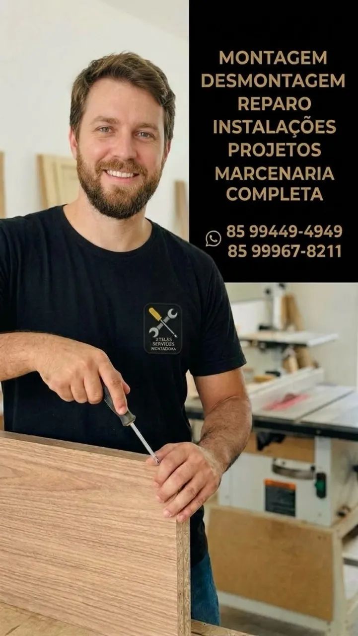 Montagem e desmontagem de móveis 